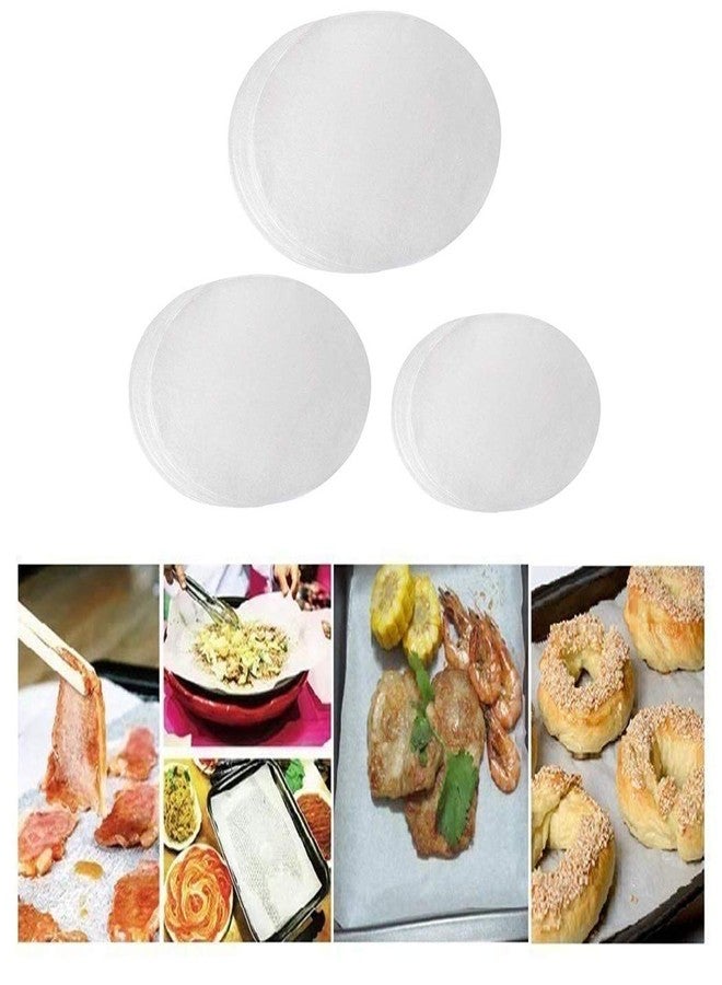 Miecux Parchment Paper Baking Circles Set - 4 inch, 7 inch, 9 inch Non-Stick Round Baking Paper. - Image 1